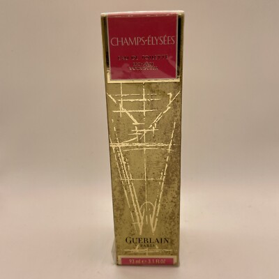 Guerlain CHAMPS ELYSEES 3.1 oz 93 ml EDT Spray Rare Discontinued