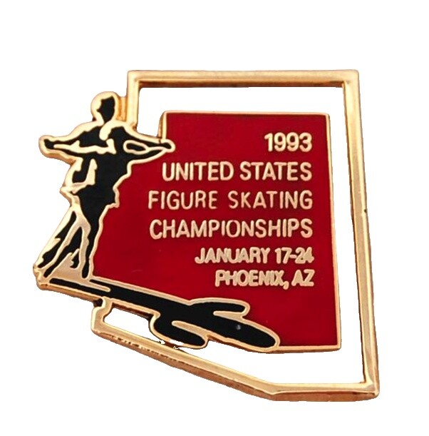 Pin's Officiel USA Patinage Artistique - 1997 - Édition Rare - Original