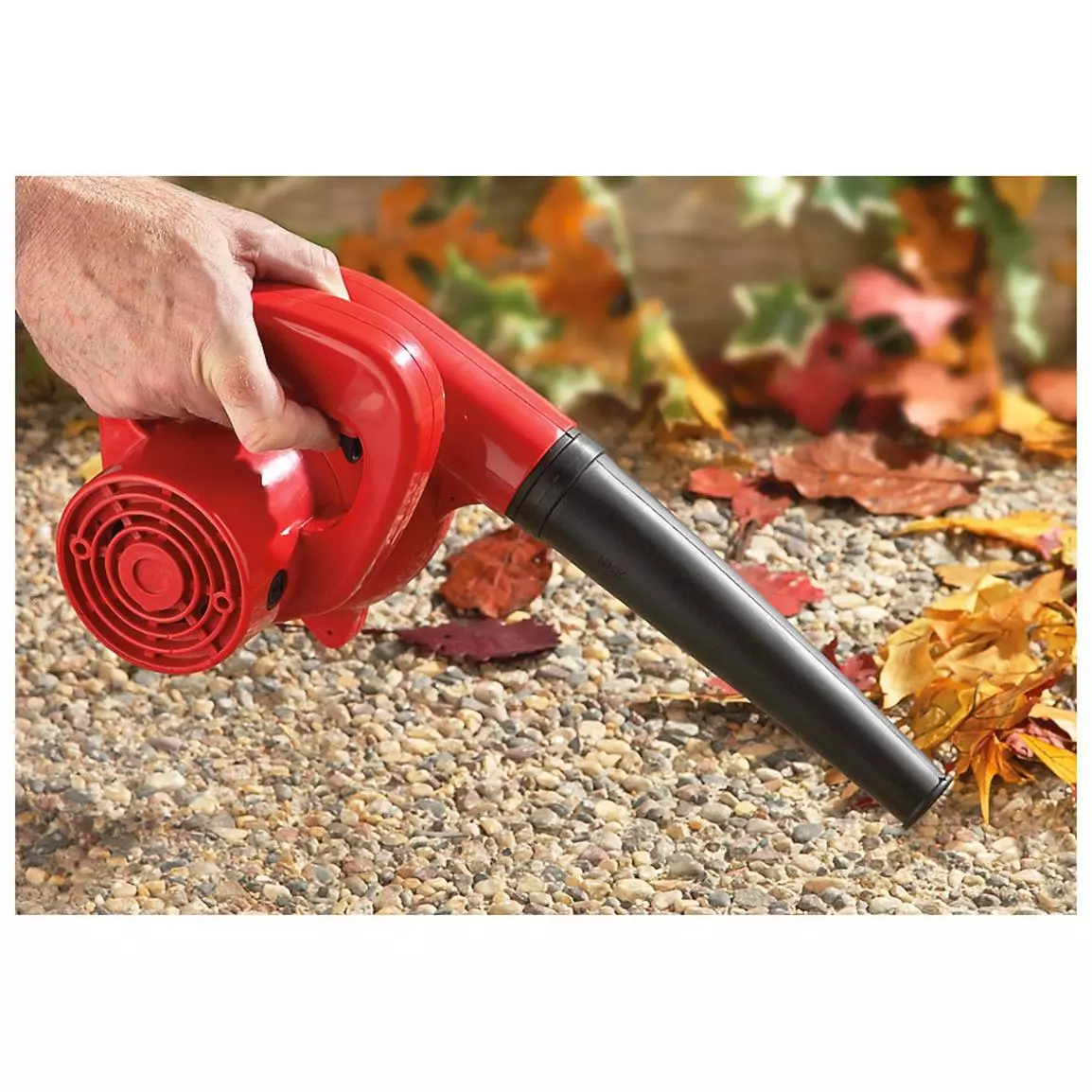 New High-powered 600 W 75 MPH Mini Garage Blower w/ Vacuum Bag and