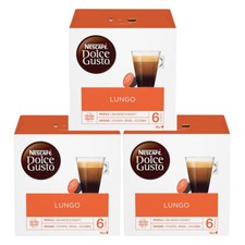 Image of NESCAFE DOLCE GUSTO COFFEE PODS: 3 BOXES of 16 CAPSULES (YOU CHOOSE BLEND)