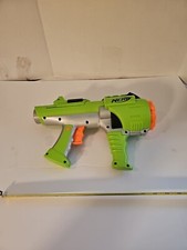 Nerf Dart Tag Hyperfire Dart Blaster With Rotating Barrel Green Gray No Darts