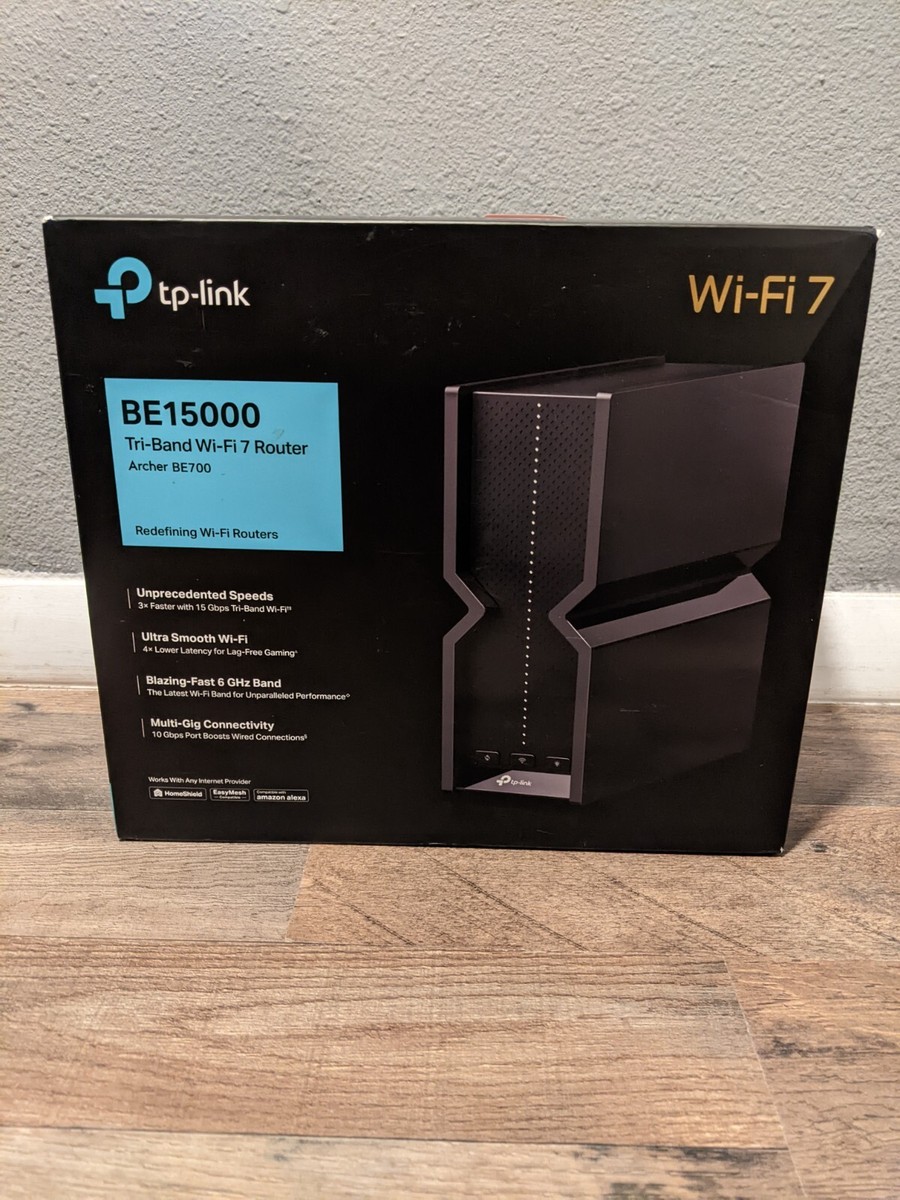 TP-Link BE15000 Wi-Fi ベスト 7 ルーター Archer BE700 | BE15000 Tri