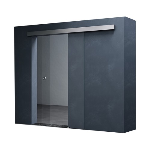 Glasschiebetür komplettset Zimmertür Schiebetür Schwebetür H:2050mm ESG 8mm NEU! - Bild 32 von 48