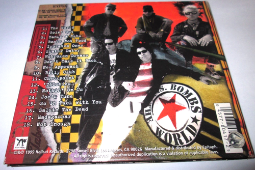U.S. BOMBS THE WORLD CD PUNK ROCK 1999 - Bild 2 von 3
