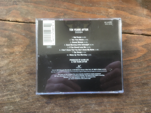 Ten Years After - Ssssh (CD, 1975, Chrysalis Records VK 41083 DIDX 2939) - Picture 2 of 4