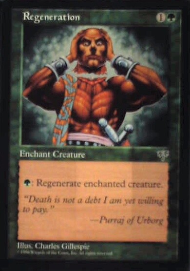 Regeneration - Mirage: #236, Magic: The Gathering Nm R124 | eBay