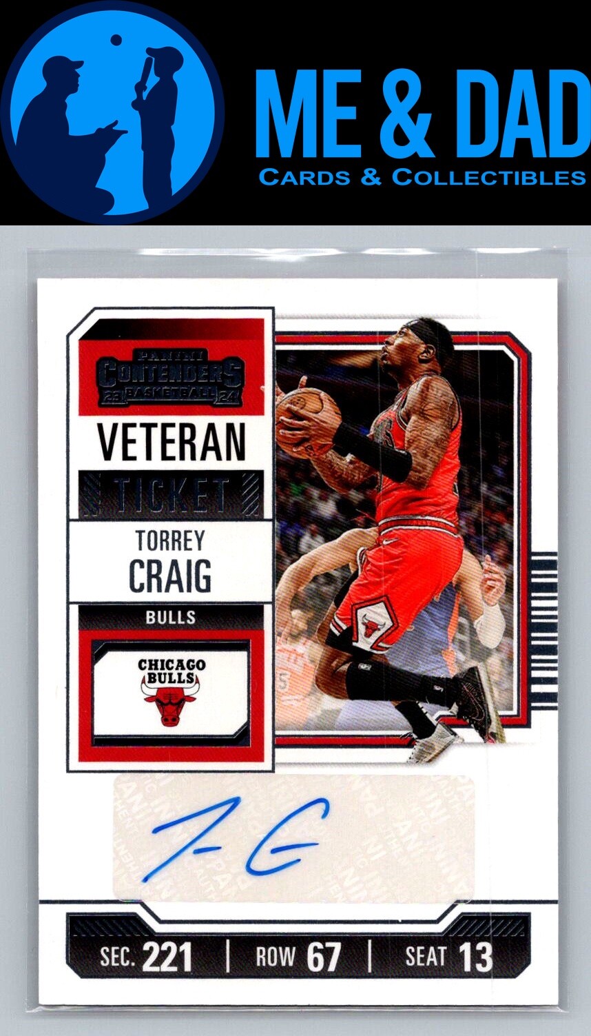2023-24 Panini Contenders Auto #VTR-TCS Torrey Craig
