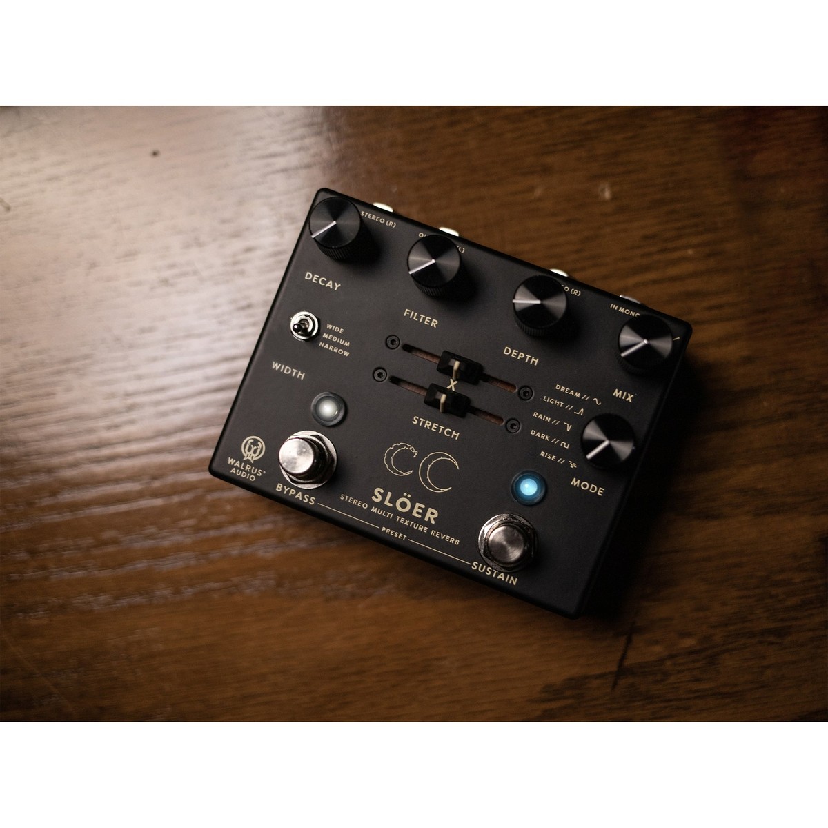Walrus Audio SLOER Stereo Ambient Reverb Pedal - Black | eBay
