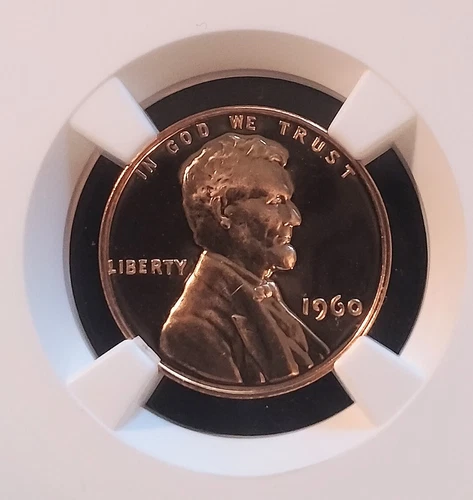 1960 Small Date Lincoln Memorial Cent PF 67 * Star Rd. Certified By NGC