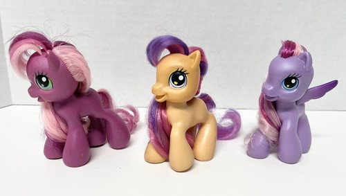 Figurine My Little Pony First Art Pony Exclusive 2008 - Noir Et Bleu - Neuf