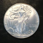 1996 Uncirculated American Silver Eagle US Mint Issue 1oz Pure Silver #L984