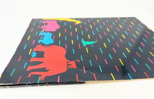 Vintage Hallmark Neon Animals “Color Gear Collection” Retro Black Folder - Picture 3 of 5