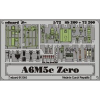 MW22 Eduard SS200 A6M5C Zero 1/72 Zoom Set For Hasegawa