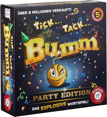 Piatnik 6483 Tick Tack Bumm Party-Edition des Spieleklassikers | ab 12 Jahren ge