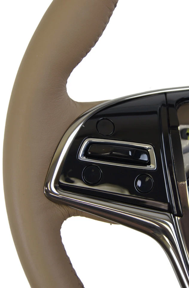 2015 Cadillac ATS Steering Wheel Med Cashmere Tan Leather New OEM 23207584 - Image 2 of 4