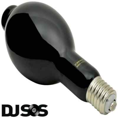 DJSOS 400W Schwarzlicht UV Lampe Hochdruck Ultraviolett Birne E40 Fassung