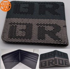 BRIDE WALLET JDM Themed Racing Track car mens Garage Gift Card Holder Bifold UK
