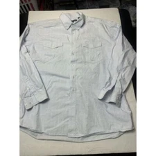 Roper Western Button Down Shirt Casual Checkered Cotton Long Sleeve XL