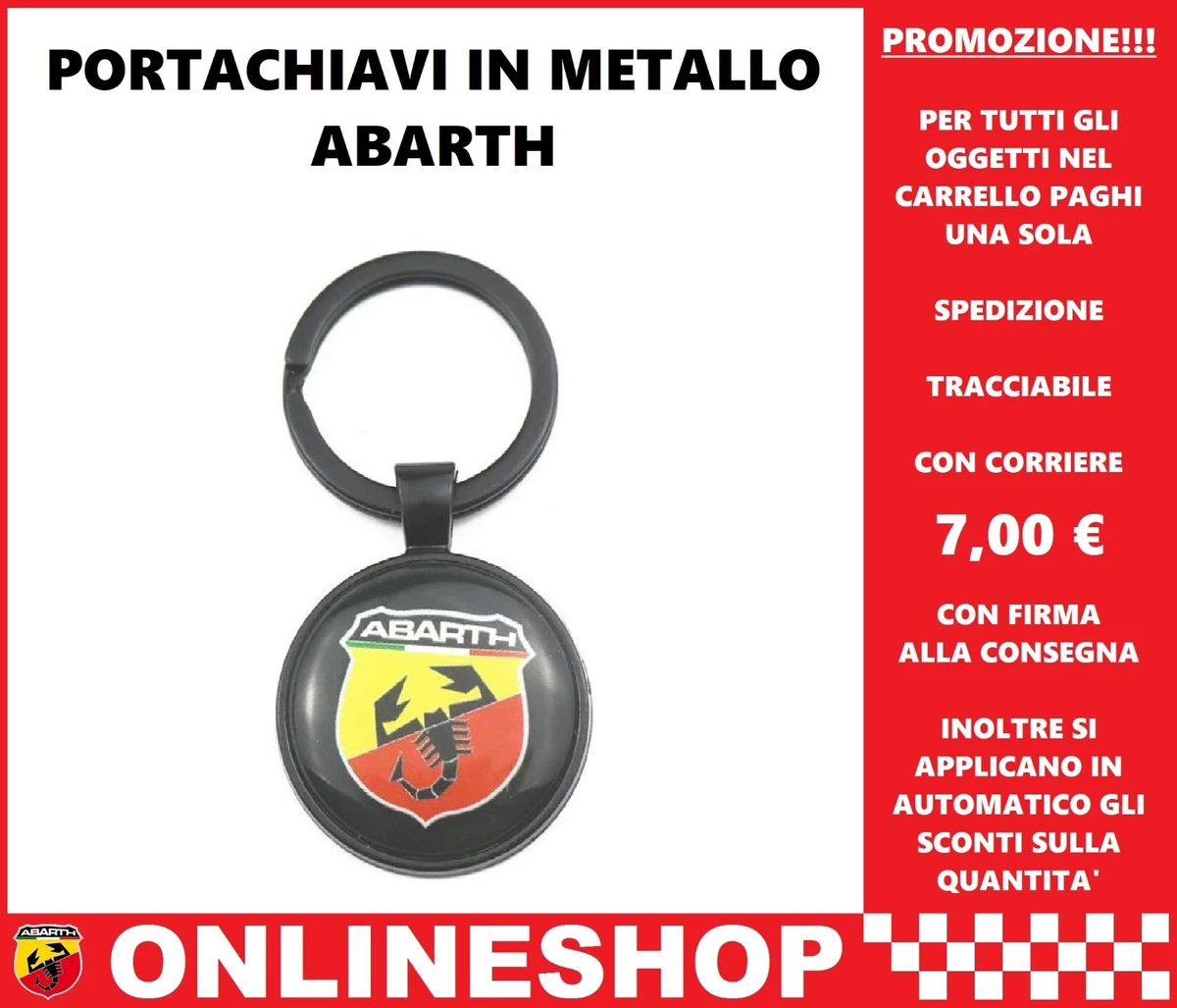 PORTACHIAVI FIAT ABARTH Anni 70 Vintage Collezionismo Automobilia EUR 39,00 - IT - Foto 7