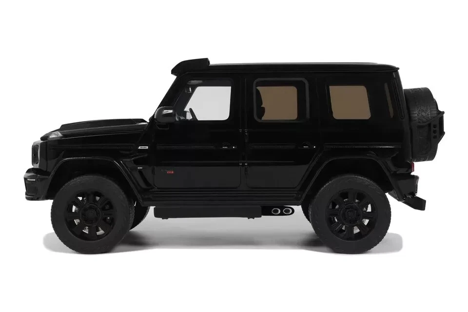 MERCEDES BENZ BRABUS G800 4X4 SUPERBLACK 1:18 SCALE MODEL BY GT-SPIRIT GT500 NEW - Image 3 of 4