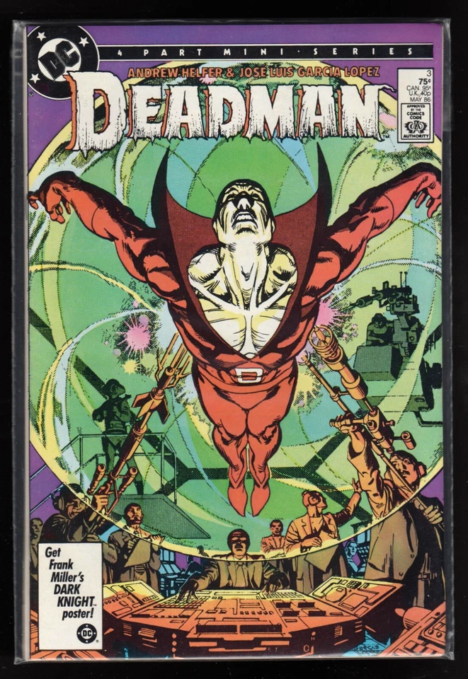 DEADMAN 1986 #1-4 CONJUNTO COMPLETO DC COMICS ALTA CALIDAD CALIFICACIONES PROMEDIO CASI NUEVO/CASI NUEVO+ 9,2/9,6 Foto 3 de 4