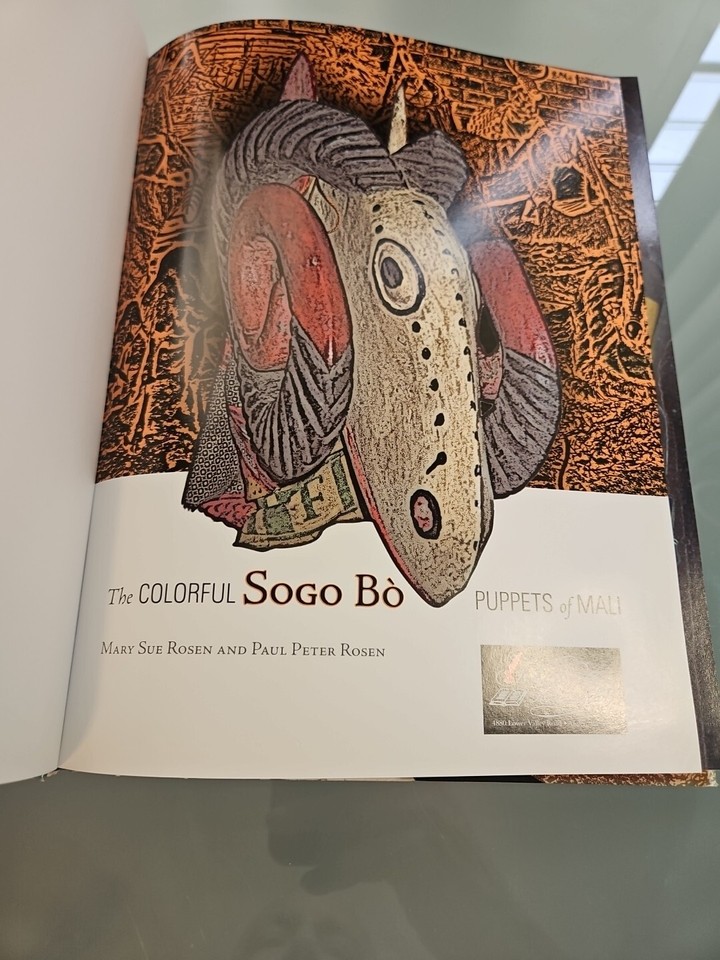 Mary Sue Rosen The Colorful Sogo Bò Puppets of Mali (Hardback) Coffee
