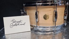 Gretsch rullante USA personalizzato 14 x 6,5" pollici acero naturale solido pezzo unico
