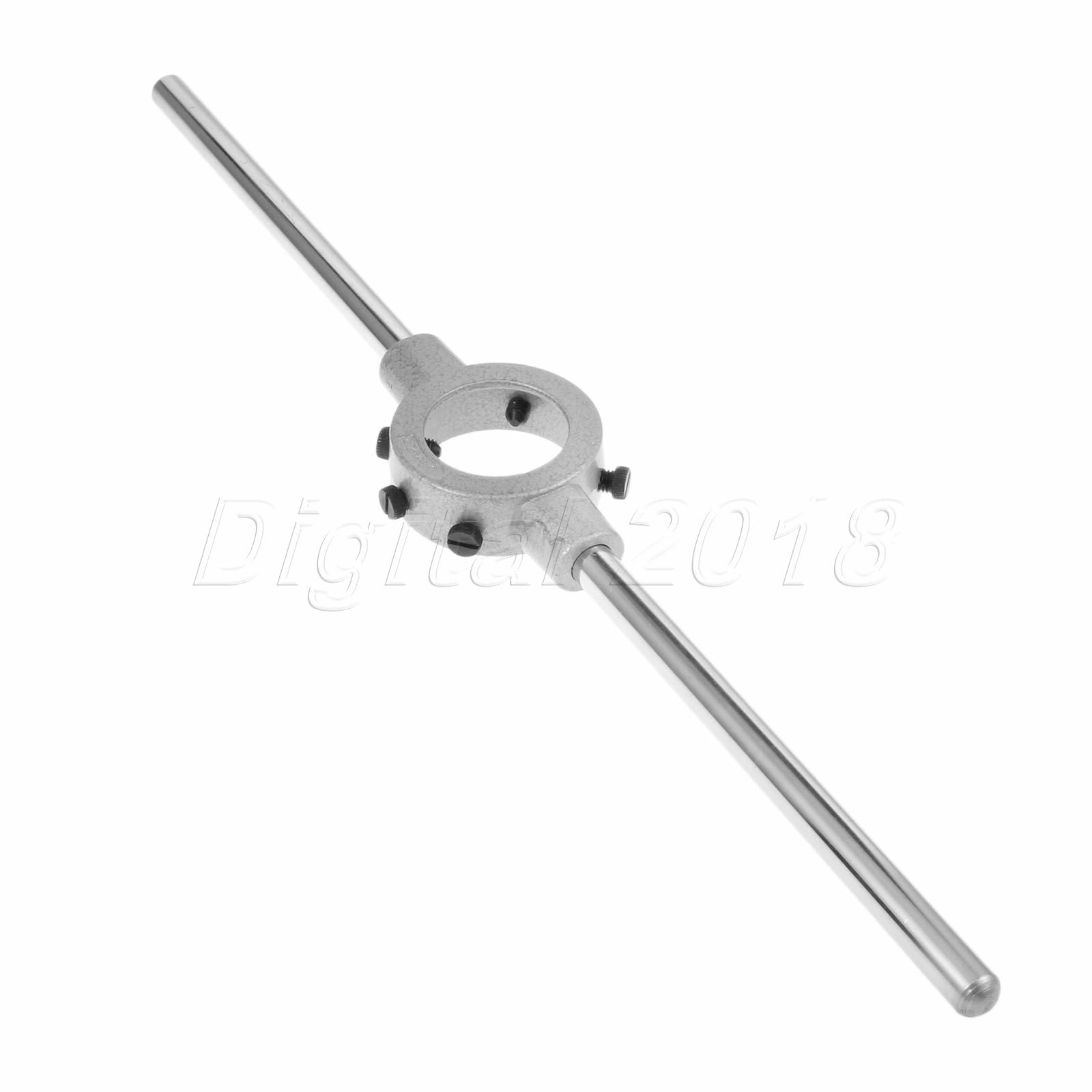 Adjust German Standard Steel Threading Die Wrench Holder Woodworking