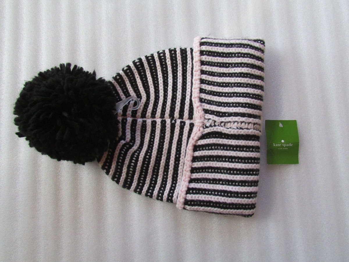 NWT Kate spade diagonal rib beanie Kate Spade New York Hat Plaited Rib Cuff Beanie NEW | eBay main image 2