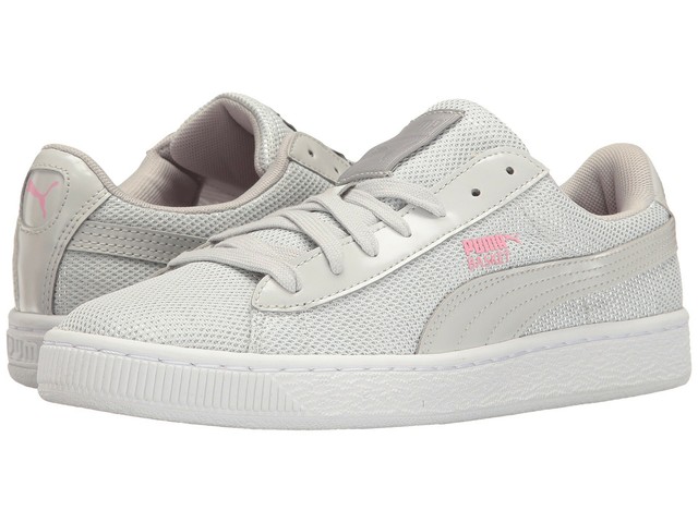 puma basket grey