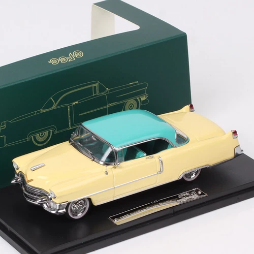 GFCC 1/43 Scale 1954 Cadillac Coupe De Ville Diecast Car Model Toy Acrylic Box - Picture 45 of 51