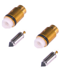 2x Carburetor Float Needle Seat for Yamaha SRX 600 H N TT 600 XT 600 350 550