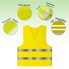 10Stück Reflektierende Warnwesten: Auto Warnweste Erwachsene Sicherheitswesten