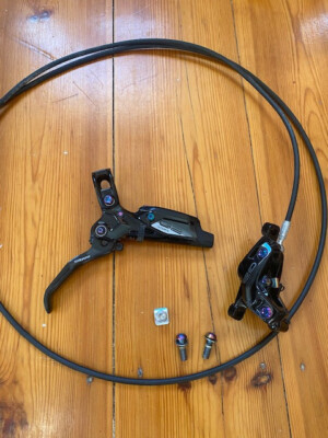 SRAM G2 Ultimate Carbon Rainbow Scheibenbremse Hinterrad Top