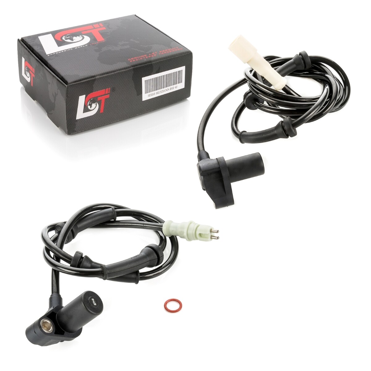2x ABS Sensor Raddrehzahlregler Set Rear for Renault Clio Thalia To 11/2002