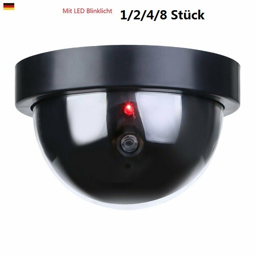 Relaxdays 3X Telecamera Finta Di Sorveglianza, Dummy - Foto 9