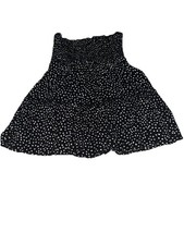 Black And White Polka Dot Children s Skirt Size XS