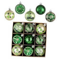 St Patricks Day Decorations Shamrock Tree Ornament Setpcs 2.36inch Hanging 9
