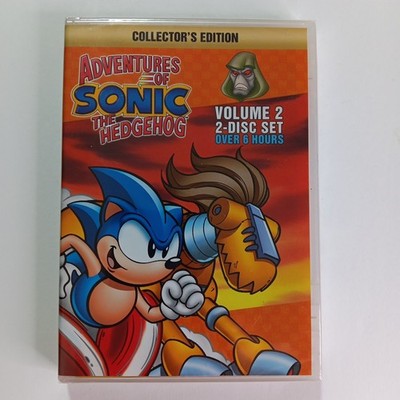 Adventures of Sonic the Hedgehog Volume 2 (DVD 1993) 2 Disc Dr. Robotnik Sonic