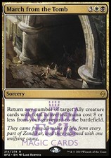 March from the Tomb 2x FOIL BFZ MTG Battle for Zendikar Rare MINT white black