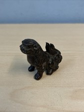 Antique Bronze Foo Dog Chinese/ Japanese Netsuke?