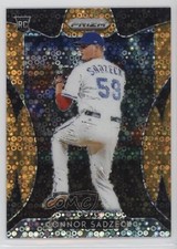 2019 Panini Prizm Tier III Neon Orange Donut Circle 121/150 Connor Sadzeck 0l8y