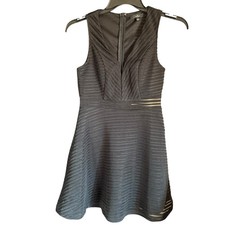 Lulus Little Black Dress with Mesh Waistline, Size Small 