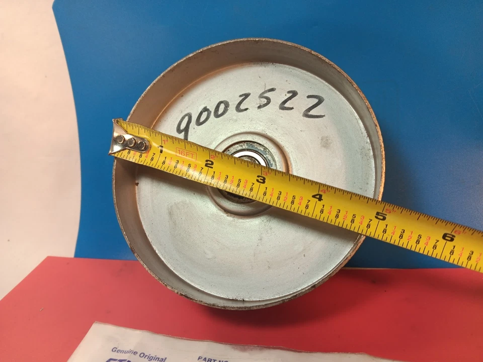 Polea loca plana Toro 9002522 y11b NOS Snapper Troy-Bilt, 5 X 1-1/2 pulgadas Foto 2 de 4