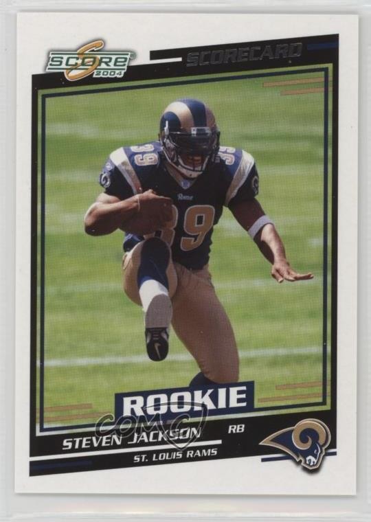 Steven Jackson Score #392 Scorecard