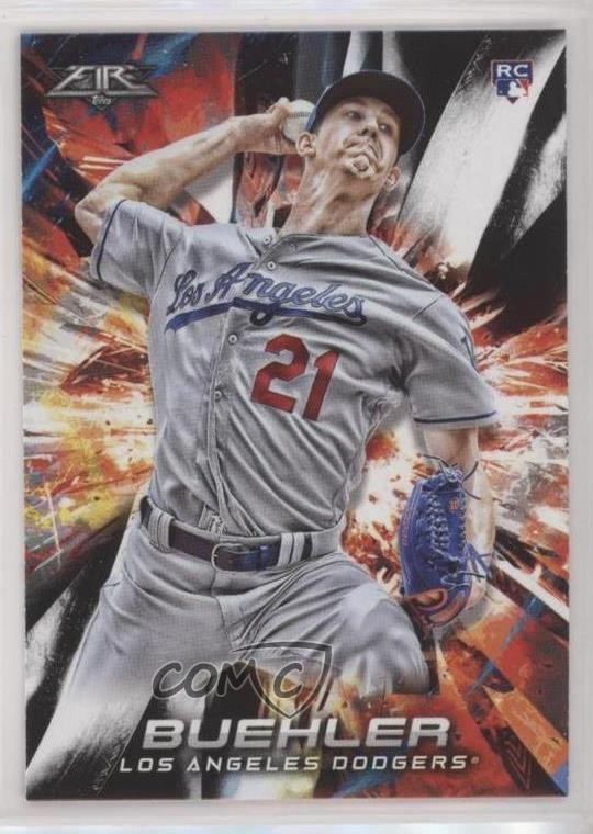 2018 Topps Fire Walker Buehler #139 fz4