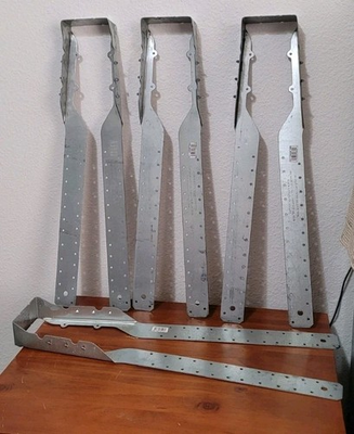 #ad Simpson 22quot; Truss Hangers Adjustable W Concealed Flanges THAC422 Lot of 4 $59.95