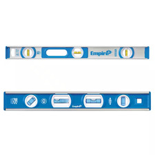 24 In. Aluminum I-beam Level With 12 In. Compact Box Level Set