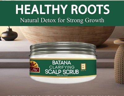 Okay Batana Scalp Scrubs for Hair Growth