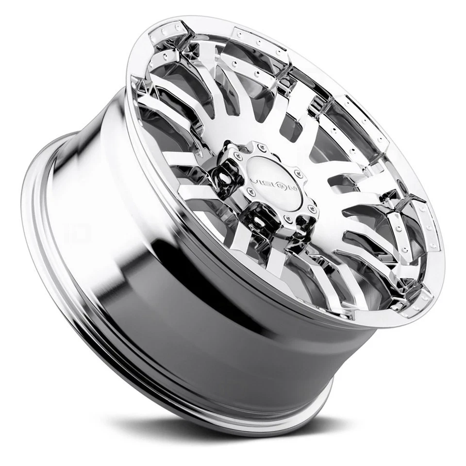 Vision 375 WARRIOR Wheel 20x9 (18, 6x139.7, 106.2) Chrome Single Rim Foto 2 de 2